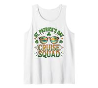 St Patrick's Day Cruise Squad Vacanze Tropicali Trifoglio Canotta