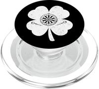 St Patrick's Day Darts Pub Bar Irish Shamrock Darts Lovers PopSockets PopGrip per MagSafe