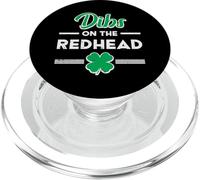St Patricks Day Dibs On The Redhead Divertente Irlandese Uomini Donne PopSockets PopGrip per MagSafe