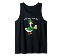 St Patricks Day Goose off per Ottenere Un po 'Sciocco Canotta