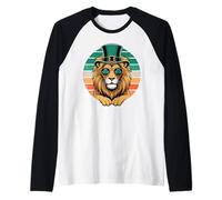 St. Patrick's Day Irish Lion Shamrock Pride Maglia con Maniche Raglan