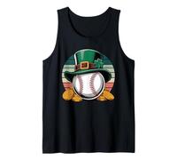 St. Patrick's Day Lucky Baseball Clover Coins Canotta