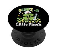 St Patricks Day Nurse Just Little Pinch Saint Pattys Donne PopSockets PopGrip Adesivo