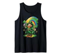 St Patricks Day Ragazzi Ragazze Bambini Trifoglio Leprechaun Irlandese Canotta