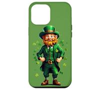 St Patricks Day Ragazzi Ragazze Bambini Trifoglio Leprechaun irlandese Custodia per iPhone 12 Pro Max