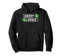 St Patricks Day Sassy Lassie Clover Saint Pattys Ragazze Bambini Felpa con Cappuccio