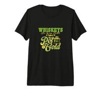 St Patricks Day Whisky Better Than Pot of Gold Maglietta Premium