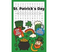 St. Patrick's Day Word Search: All Ages Word Search Puzzle Book with Easy to Read Print about Ireland, Leprechauns, Green Beer, and More | 6 x 9 ... Gift for Vacations, Holidays, and Free Times!