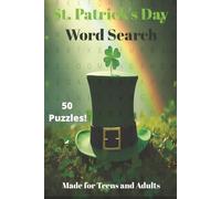 St. Patrick's Day Word Search: Created for Adults and Teens!