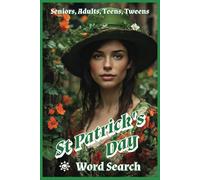 St Patrick's Day Word Search: Easy Read | St Pat's Day, Shamrocks, Leprechauns, Green Ale, Rainbows and More! | 6x9 inches, 55 Puxxles, 112 pages | Gifts, Leisure, Vacations, Stress and Anxiety Relief