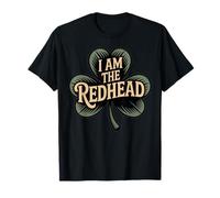 St Patricks Shamrock Io Sono la Rossa Irlandese Maglietta