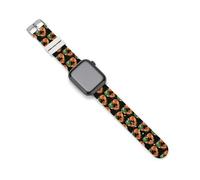St. Patricks Shamrock_ Irlanda bandiera trifoglio cuore novità cinturino compatibile con iWatch Funny Soft Smart Watch Band 38mm/40mm42mm/44mm, 38mm/40mm, Silicone, Nessuna pietra preziosa