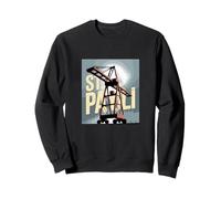 St Pauli Amburgo Porto Reeperbahn Gru Porto Silhouette Kiez Felpa
