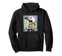 St Pauli Amburgo Porto Reeperbahn Gru Porto Silhouette Kiez Felpa con Cappuccio