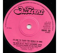 St. Paul's Cathedral Choir - Boys Of St Pauls Cathedral Choir - Id Like To Teach The World To Sing - [7"]