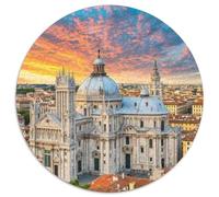St. Peter's Basilica, Italy 1000 Pezzi Jigsaw Puzzle Adulti Building Round Jigsaw Puzzle Creativo Per Regalo Famiglia Per Adulti E Bambini Stampa Di Alta Qualità 1000pcs (67.5x67.5cm)