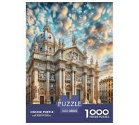 St. Peter's Basilica, Italy 1000 Pezzi Puzzle Difficile Regalo Per Gli Amanti Dei Building Per Adulti E Bambini Dai 12 Anni Qualità Premium Sfide Extra Divertenti Intrattenimento Creativo 38x26cm/1000