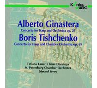 St. Petersburg Chamber, Edward Serov Harp Concertos (CD) Album