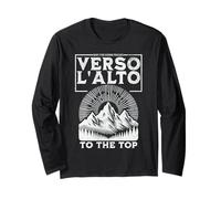 St Pier Giorgio Frassati Verso l'Alto Scalatore Maglia a Manica