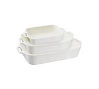 Staub Set di 3 pirofile, colore: bianco