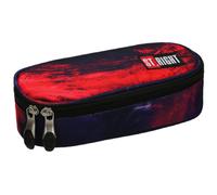 St.Right Flames Fuoco Astuccio Porta Penne Piatto Scuola Organizzato