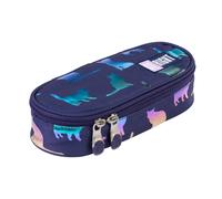 St.Right Holo Cats Astuccio Porta Penne Piatto Scuola Organizzato