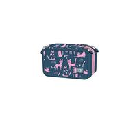 ST.RIGHT Lazy Cats PC05 Astuccio scuola, Purple