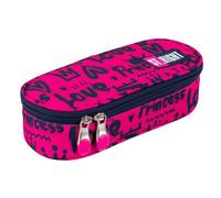 St.Right Love Princess Astuccio Porta Penne Piatto Scuola Organizzato