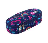 St.Right Neon Astuccio Porta Penne Piatto Scuola Organizzato