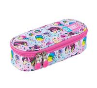 St.Right Sweet and Pink Astuccio Porta Penne Piatto Scuola Organizzato
