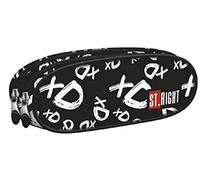 ST.Right XD Art Astuccio Portapenne Pochette 2 Zip Scuola per Ragazza Bambina Donna