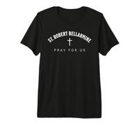 St. Robert Bellarmine Catholic Patron Christian Saint Maglietta Premium