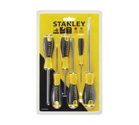 Stanley set 6 cacciaviti Essential kit giraviti assortiti lama croce piatta