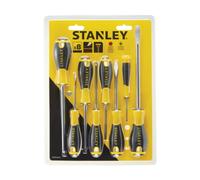 Stanley set 8 cacciaviti Essential kit giraviti assortiti lama croce piatta