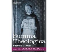 St Thomas Aquinas Summa Theologica, Volume 1. (Part I) (Tascabile)