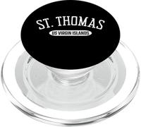 St Thomas Camicia Stile Classico St Thomas Isole Vergini Americane PopSockets PopGrip per MagSafe