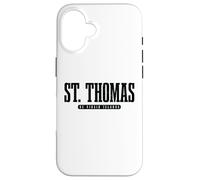 St. Thomas Isole Vergini americane USVI Pride Souvenir Custodia per iPhone 16