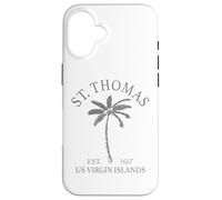 St. Thomas Isole Vergini americane USVI Pride Souvenir Custodia per iPhone 16