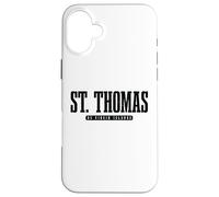 St. Thomas Isole Vergini americane USVI Pride Souvenir Custodia per iPhone 16 Plus