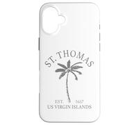 St. Thomas Isole Vergini americane USVI Pride Souvenir Custodia per iPhone 16 Plus