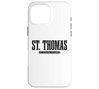St. Thomas Isole Vergini americane USVI Pride Souvenir Custodia per iPhone 16 Pro Max