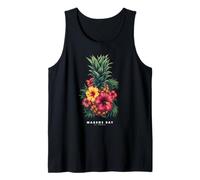 St Thomas Isole Vergini Vacanza Camicia Tribal Ananas Canotta