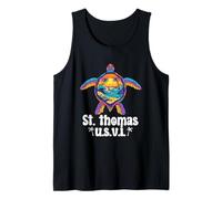St. Thomas U.S.V.I. Vacanza souvenir Isola Vergine degli Stati Uniti Canotta