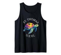 St. Thomas U.S.V.I. Vacanza souvenir Isola Vergine degli Stati Uniti Canotta