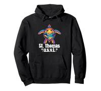 St. Thomas U.S.V.I. Vacanza souvenir Isola Vergine degli Stati Uniti Felpa con Cappuccio