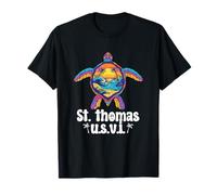 St. Thomas U.S.V.I. Vacanza souvenir Isola Vergine degli Stati Uniti Maglietta