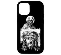 St Veronica Velo Volto Santo Devozione Cattolica Santo Nome Gesù Custodia per iPhone 12/12 Pro