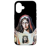 St Veronica Velo Volto Santo Devozione Cattolica Santo Nome Gesù Custodia per iPhone 16