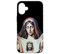 St Veronica Velo Volto Santo Devozione Cattolica Santo Nome Gesù Custodia per iPhone 16 Plus