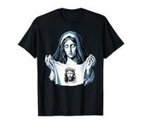 St Veronica Velo Volto Santo Devozione Cattolica Santo Nome Gesù Maglietta